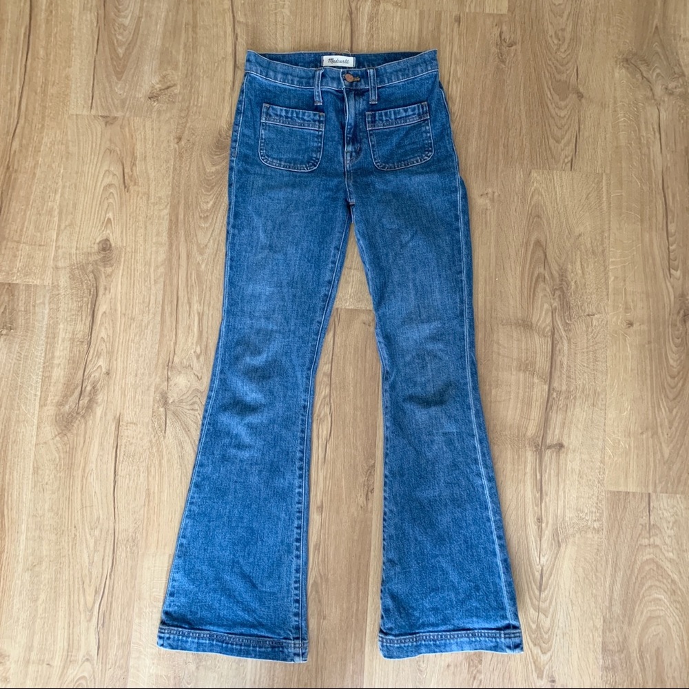 Madewell Flea Market Flares Sailor Edition
